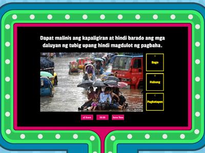 Mga Paghahandang Nararapat Gawin sa Harap ng Panganib/Kalamidad