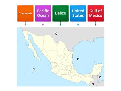 Mexico´s location