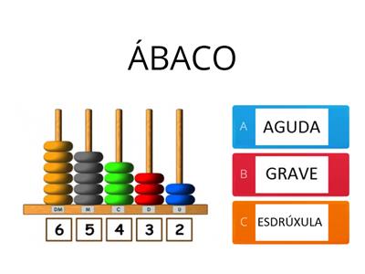 Classificação de palavras quanto à acentuação