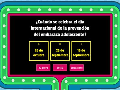 PREVENCIÓN DEL EMBARAZO ADOLESCENTE 