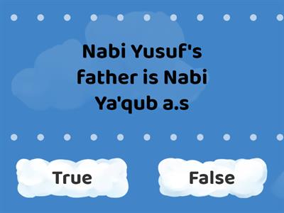 Nabi Yusuf a.s, The resilient man