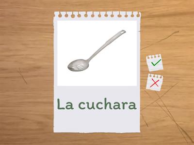 Spanish Cooking Vocabulary