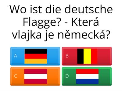 Deutschsprachige Länder - Quiz (Německy mluvící země)