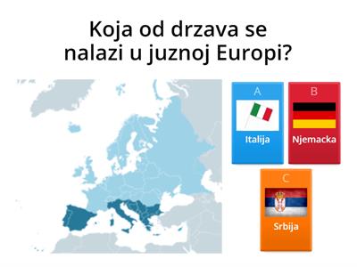 DRZAVE JUZNE EUROPE