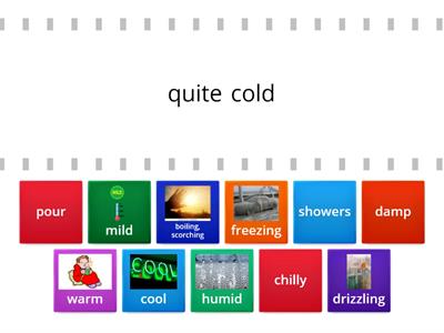 Weather adjectives