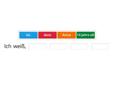 Nebensätze