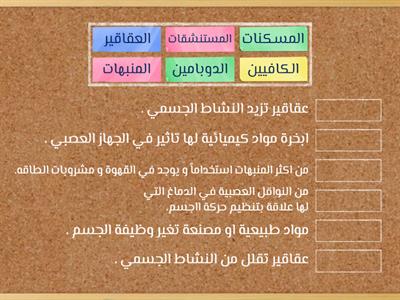 تاثير العقاقير 