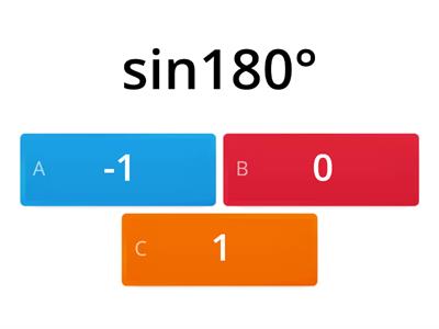 Значения sin и cos углов 0°, 90°, 180°, 270°, 360°