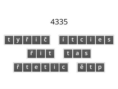 ČE L3 - Čísla 100-10000