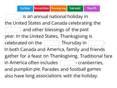 Thanksgiving history