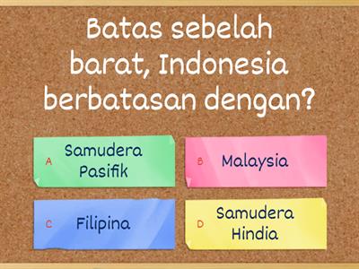 Pilihlah satu jawaban yang benar dengan memberi tanda silang (x) pada huruf A,B,C dan D