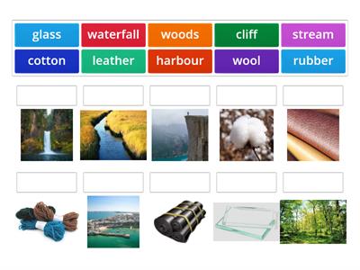 LIVE BEAT 3 (Units 5A and 5C vocabulary materials and landscape) 