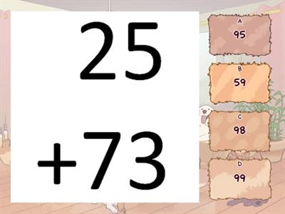 Double digit addition without regrouping_grade 1