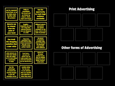 Advantages of print Advertising