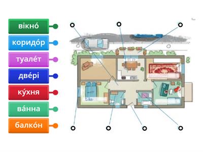 Ukrainisch EM 2: Квартира - Wohnung