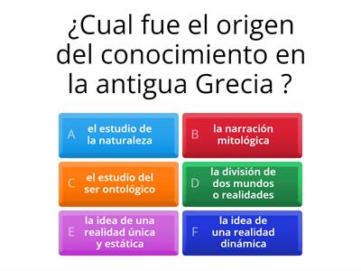  La antigua Grecia el origen del conocimiento