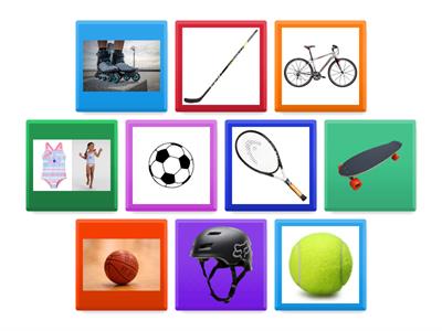 Objects to do sports (activity)