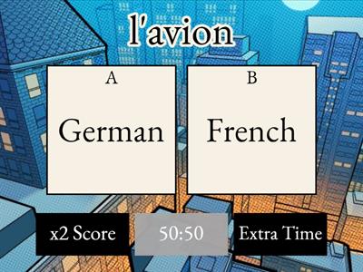  German or French?