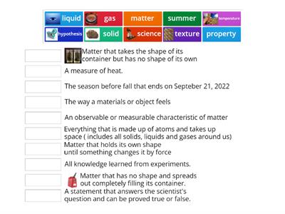 KnowAtom -Unit 1 Section 1- Vocabulary