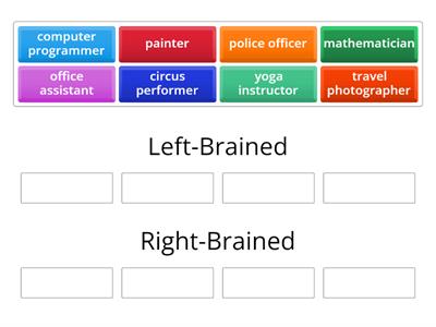 Left-Brained vs. Right-Brained