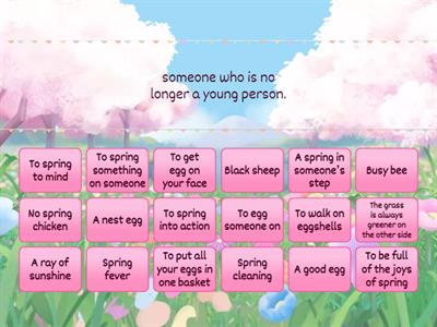 Easter and Spring Idioms