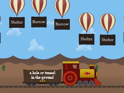 Animal Homes Vocabulary Game