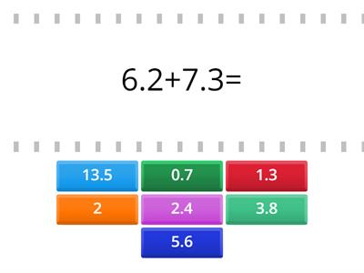 三下數學_單元6-3：一位小數_小數的加減(共7題)【112學年/翰林】
