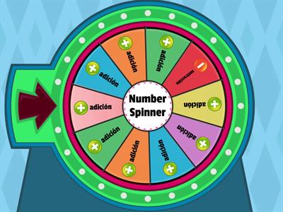 Games Numbers Spinner