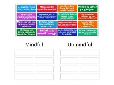 Mindful Vs Unmindful