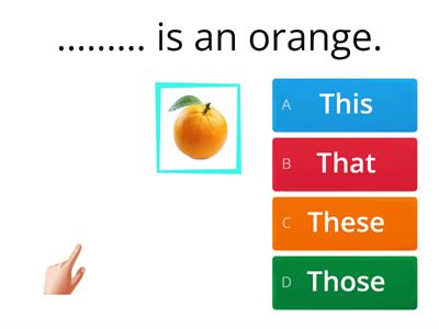 Demonstrative Pronouns