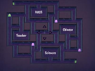 School Subjects Maze Chase