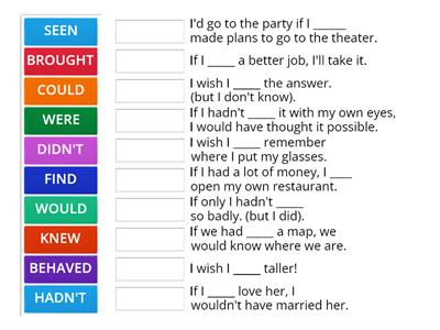 ADVANCED: REAL AND UNREAL TENSE