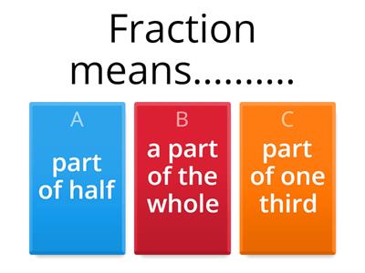 like fraction