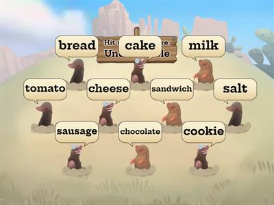 Countable and uncountable (food)