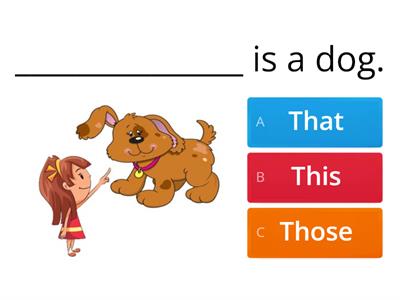  Demonstrative pronouns 1