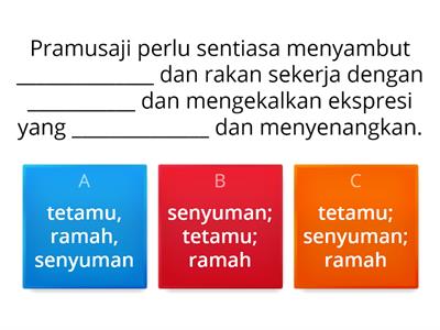 1-10 Etika dan Adab Pramusaji di Restoran