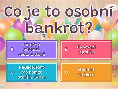 Finance, bankovnictví