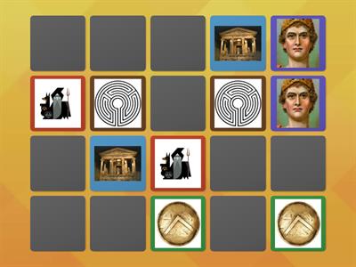 NAME and find a match ANCIENT GREECE
