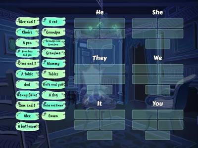 Personal pronouns 