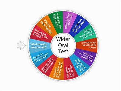 Oral test