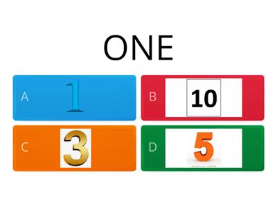 NUMBER SPELLING MATCH UP 1-10