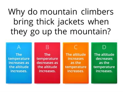 Factors Affecting Climate