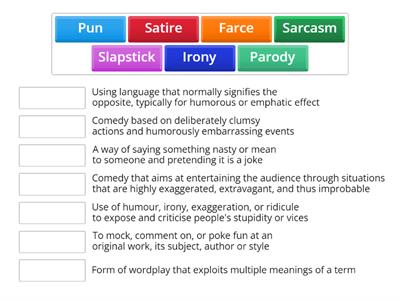  Types of Humour