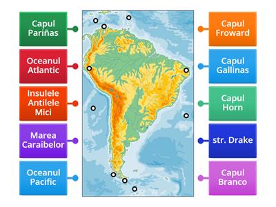 Poziția fizico-geografică a Americii de Sud