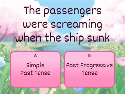 Simple Past Tense vs Past Progressive Tense