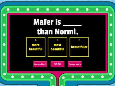 Comparatives