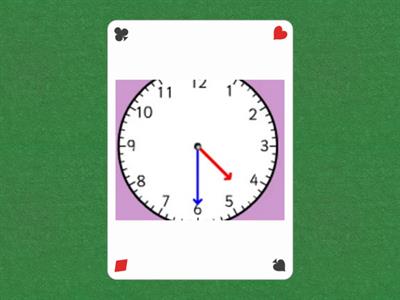 Flash Cards_ Telling Time_ Review_ Grade 2