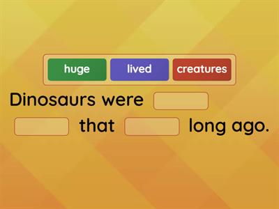 Primary 3_Facts about Dinosaurs