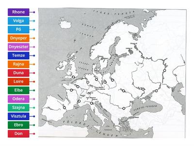 Európa folyói
