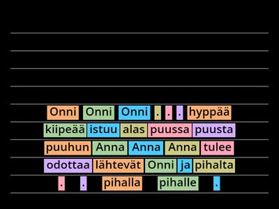 45 Onni kiipeää